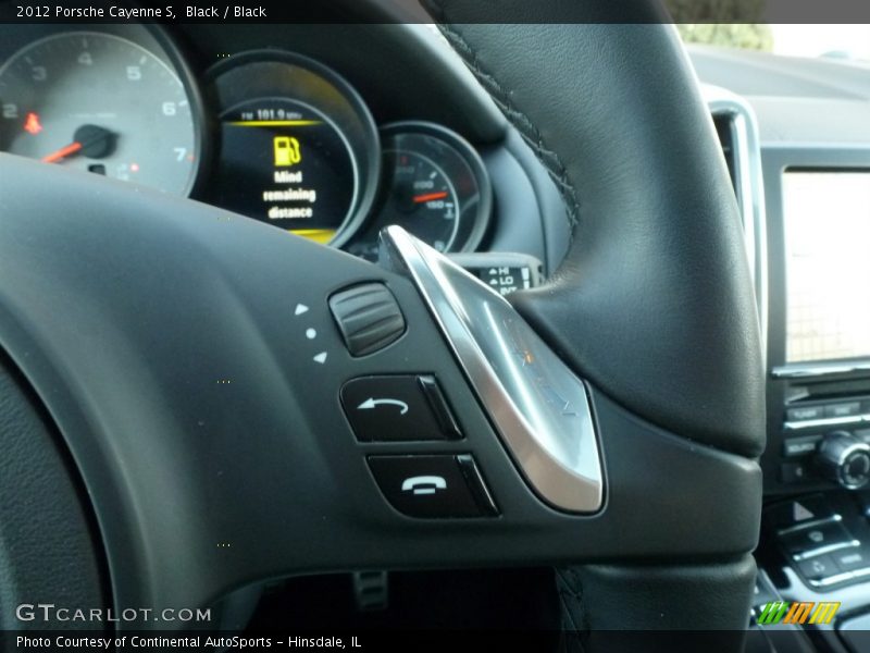 Black / Black 2012 Porsche Cayenne S