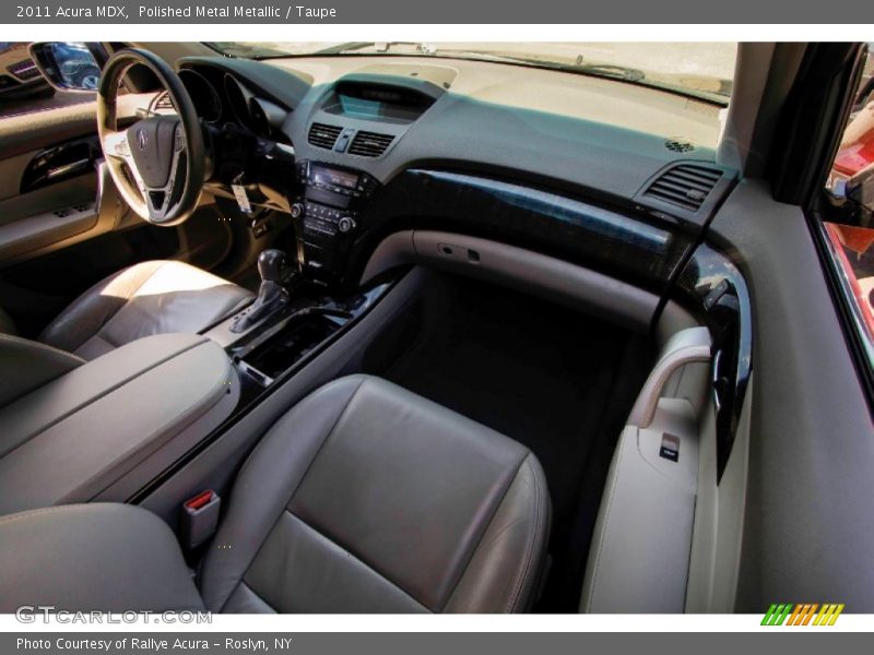 Polished Metal Metallic / Taupe 2011 Acura MDX