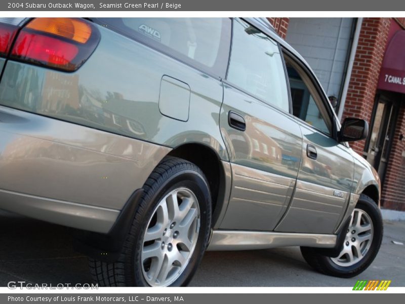 Seamist Green Pearl / Beige 2004 Subaru Outback Wagon