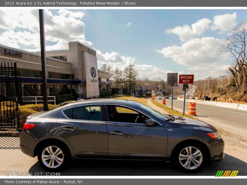 Polished Metal Metallic / Ebony 2013 Acura ILX 1.5L Hybrid Technology