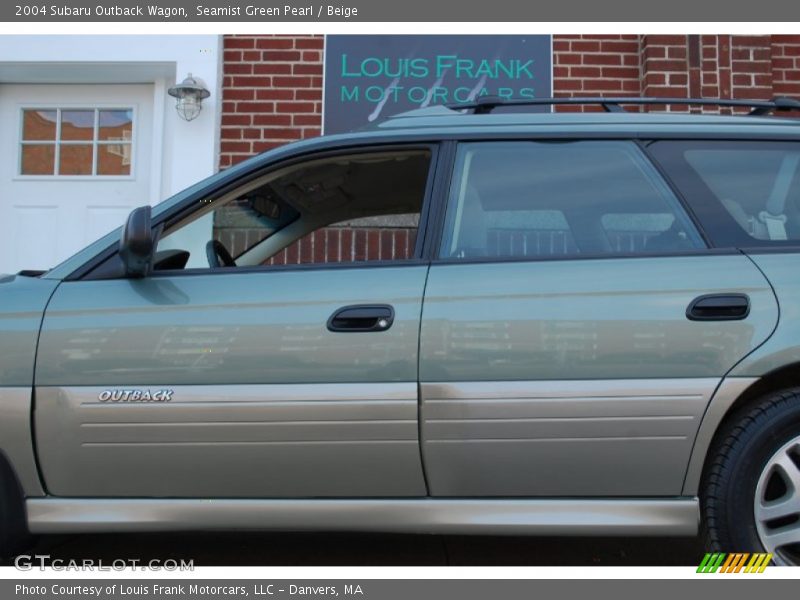 Seamist Green Pearl / Beige 2004 Subaru Outback Wagon