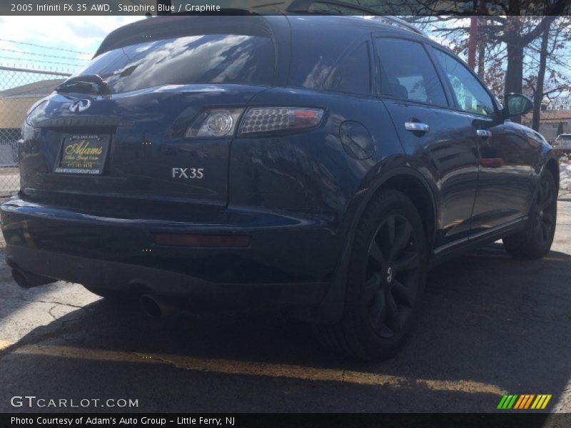 Sapphire Blue / Graphite 2005 Infiniti FX 35 AWD