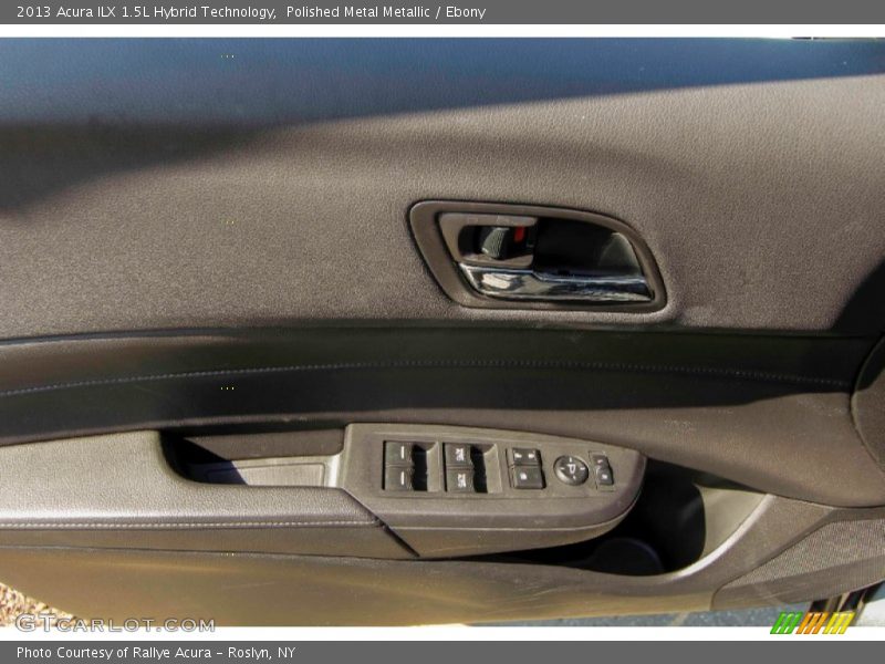 Polished Metal Metallic / Ebony 2013 Acura ILX 1.5L Hybrid Technology