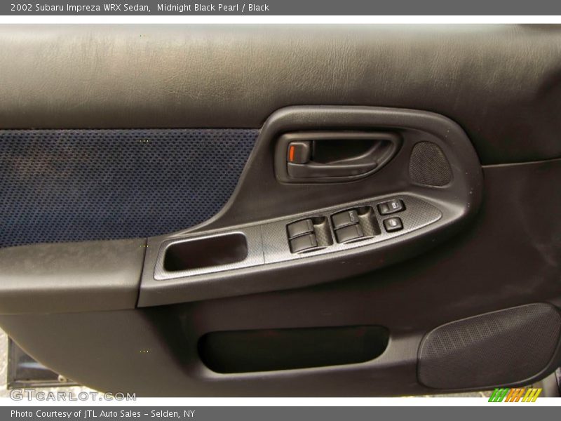 Midnight Black Pearl / Black 2002 Subaru Impreza WRX Sedan
