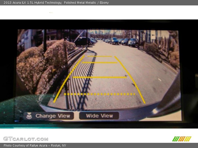 Polished Metal Metallic / Ebony 2013 Acura ILX 1.5L Hybrid Technology