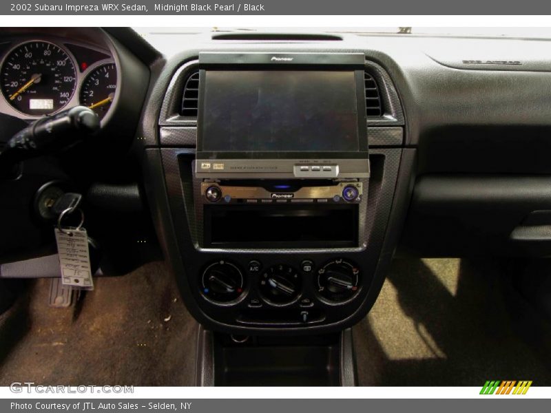 Midnight Black Pearl / Black 2002 Subaru Impreza WRX Sedan