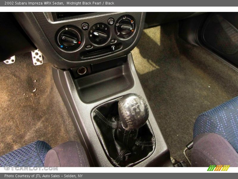 Midnight Black Pearl / Black 2002 Subaru Impreza WRX Sedan