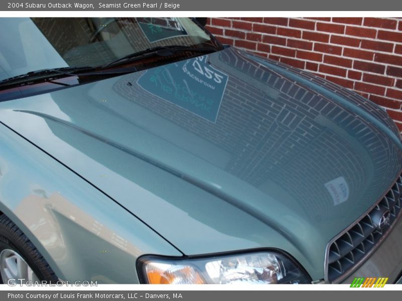 Seamist Green Pearl / Beige 2004 Subaru Outback Wagon