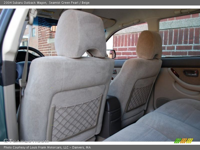 Seamist Green Pearl / Beige 2004 Subaru Outback Wagon