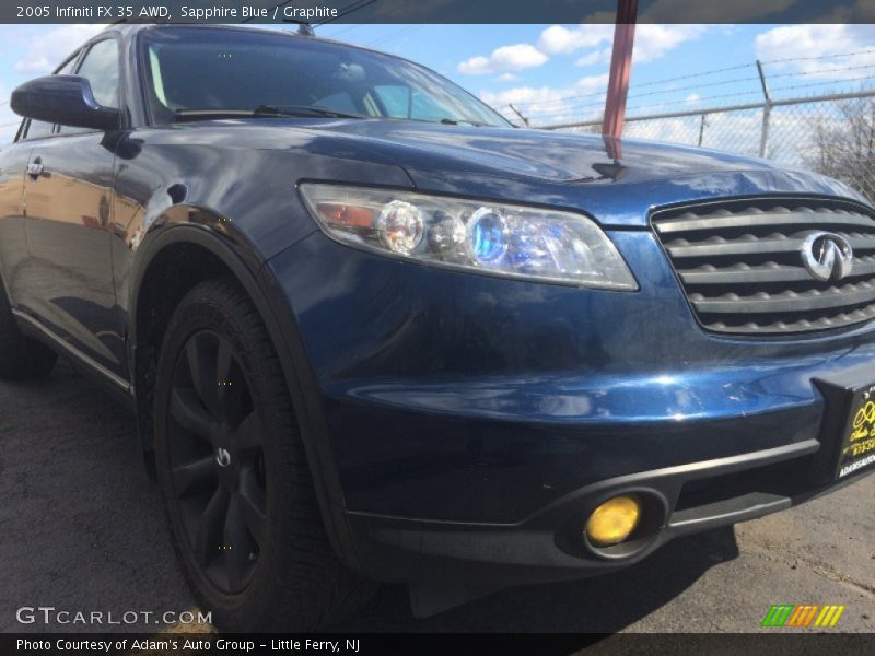 Sapphire Blue / Graphite 2005 Infiniti FX 35 AWD