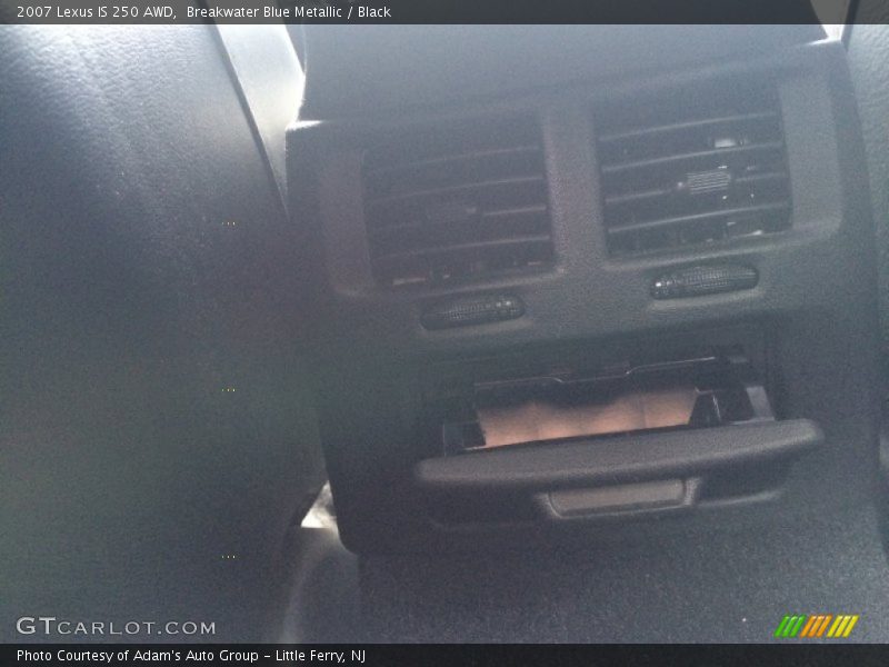 Breakwater Blue Metallic / Black 2007 Lexus IS 250 AWD
