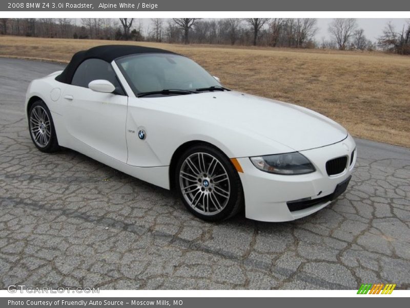 Front 3/4 View of 2008 Z4 3.0i Roadster