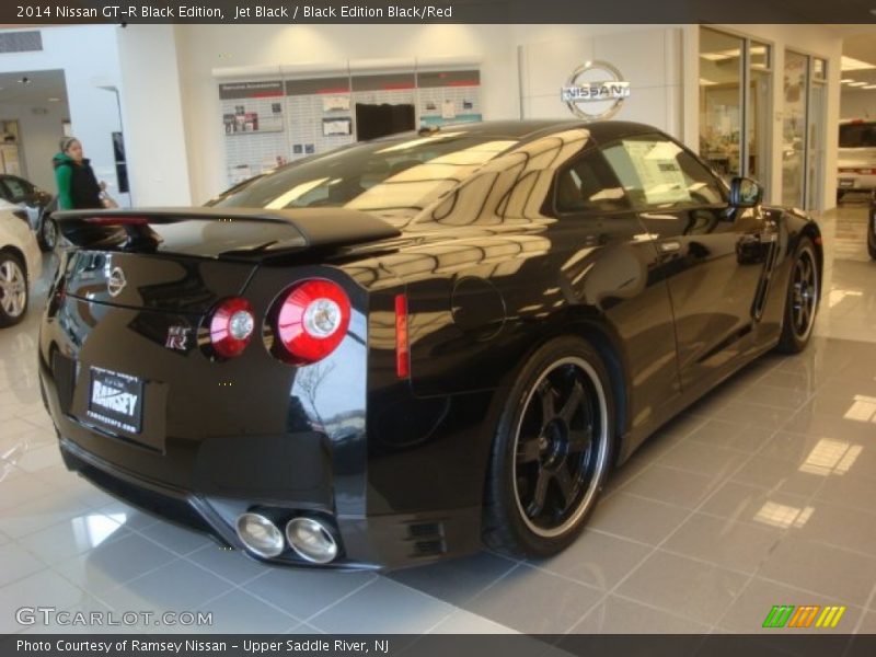 Jet Black / Black Edition Black/Red 2014 Nissan GT-R Black Edition