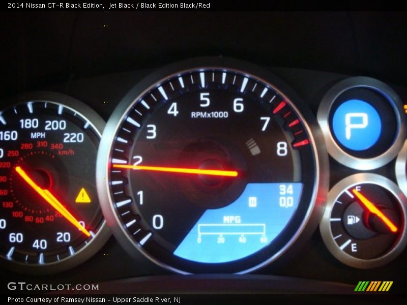  2014 GT-R Black Edition Black Edition Gauges