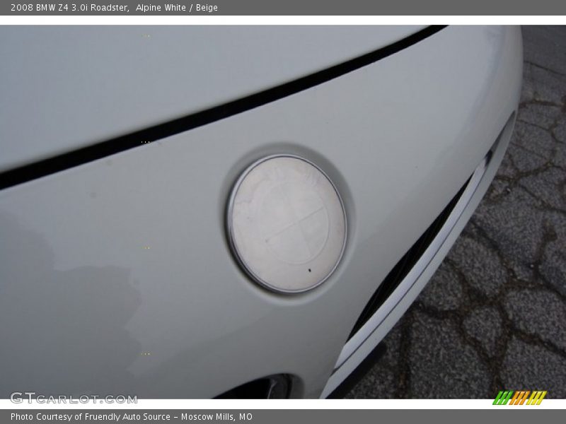 Alpine White / Beige 2008 BMW Z4 3.0i Roadster
