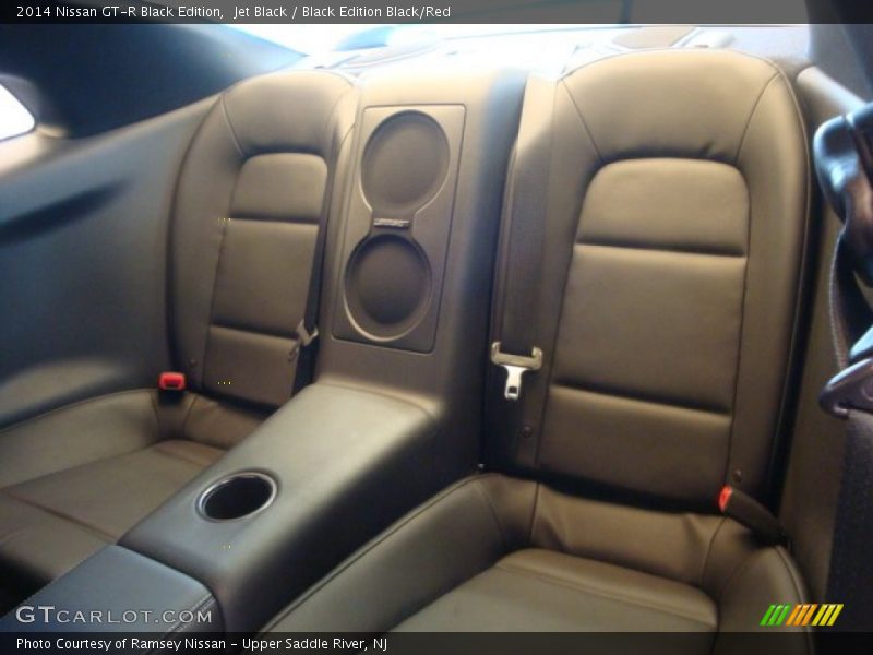 Rear Seat of 2014 GT-R Black Edition