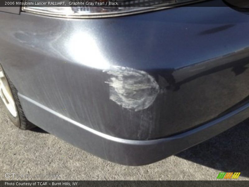 Graphite Gray Pearl / Black 2006 Mitsubishi Lancer RALLIART