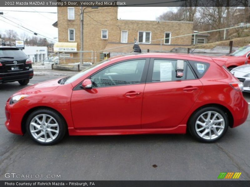  2012 MAZDA3 s Touring 5 Door Velocity Red Mica