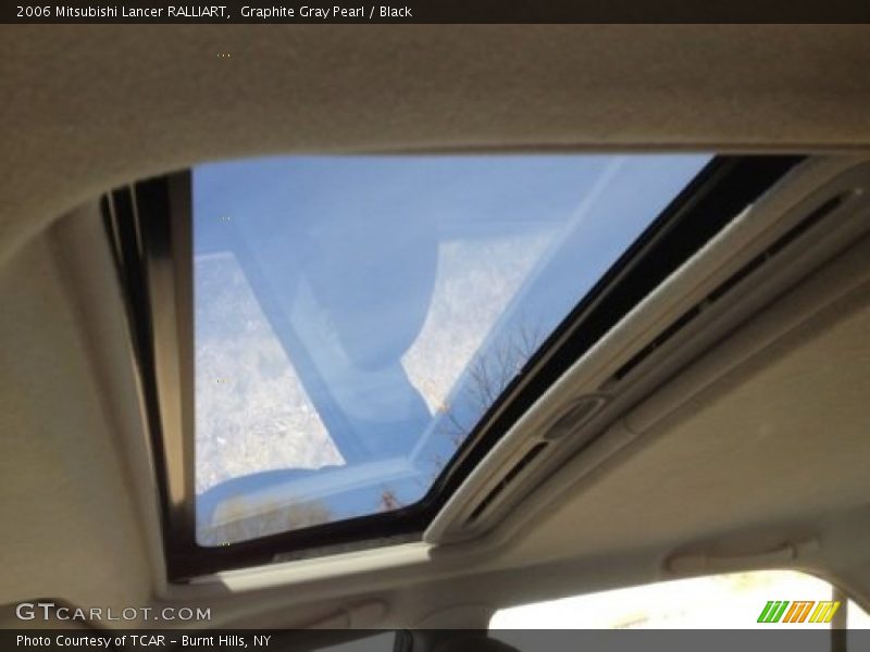 Graphite Gray Pearl / Black 2006 Mitsubishi Lancer RALLIART
