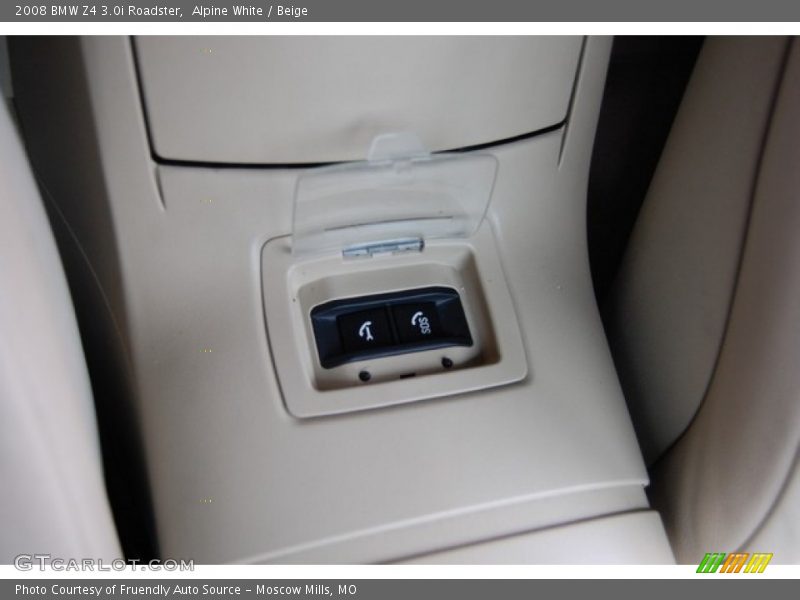 Alpine White / Beige 2008 BMW Z4 3.0i Roadster
