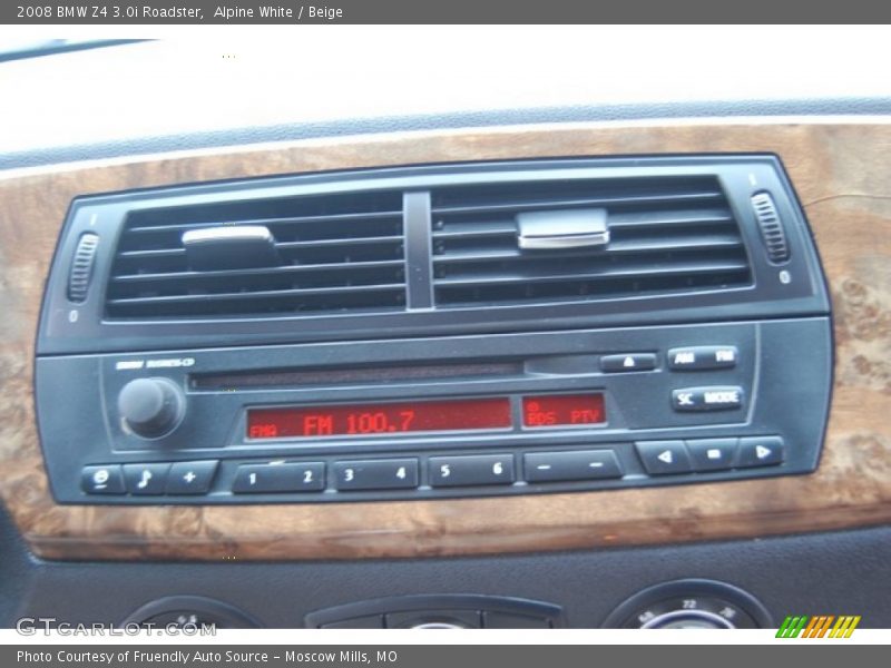 Alpine White / Beige 2008 BMW Z4 3.0i Roadster