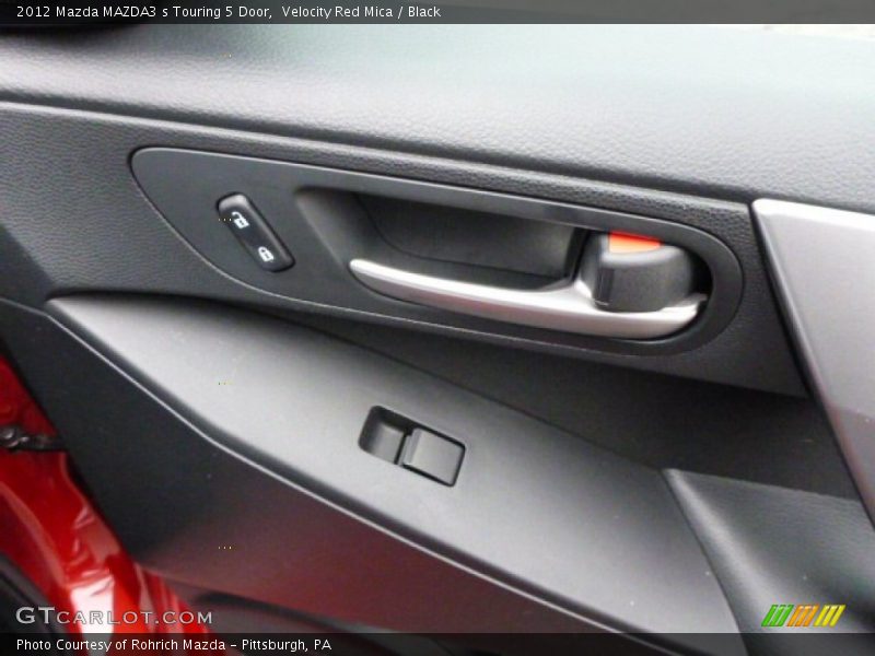 Velocity Red Mica / Black 2012 Mazda MAZDA3 s Touring 5 Door