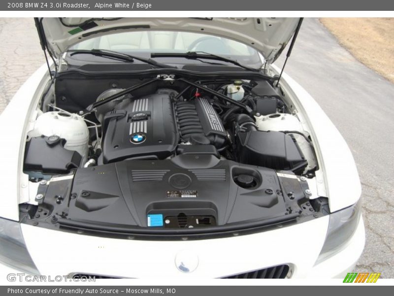  2008 Z4 3.0i Roadster Engine - 3.0 Liter DOHC 24-Valve VVT Inline 6 Cylinder