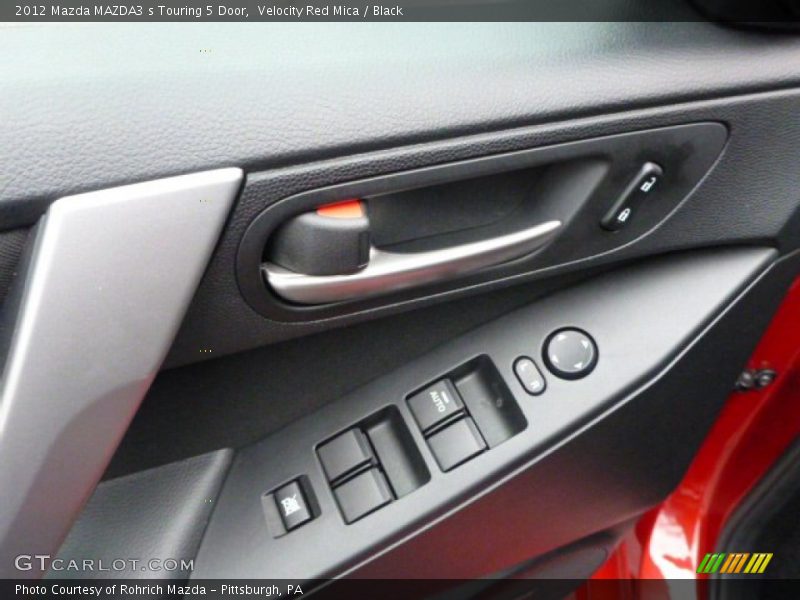 Velocity Red Mica / Black 2012 Mazda MAZDA3 s Touring 5 Door
