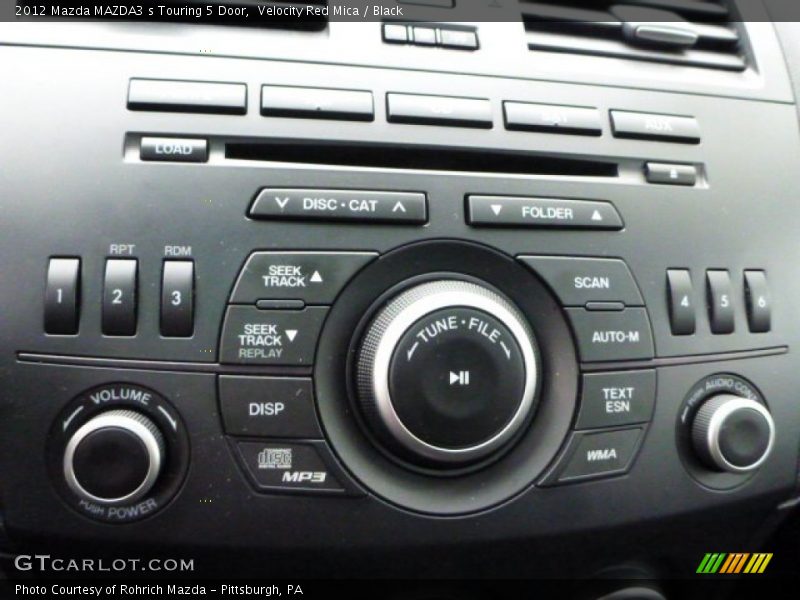 Controls of 2012 MAZDA3 s Touring 5 Door