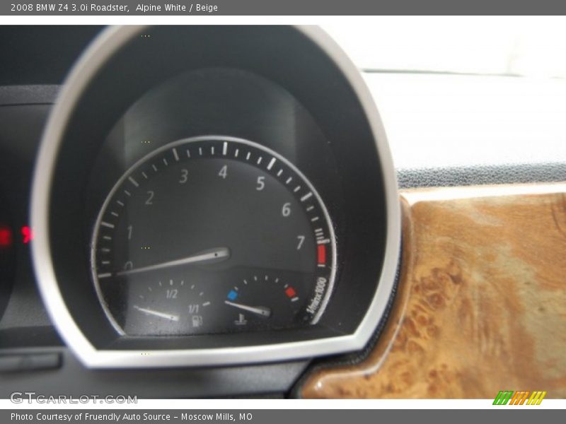 Alpine White / Beige 2008 BMW Z4 3.0i Roadster
