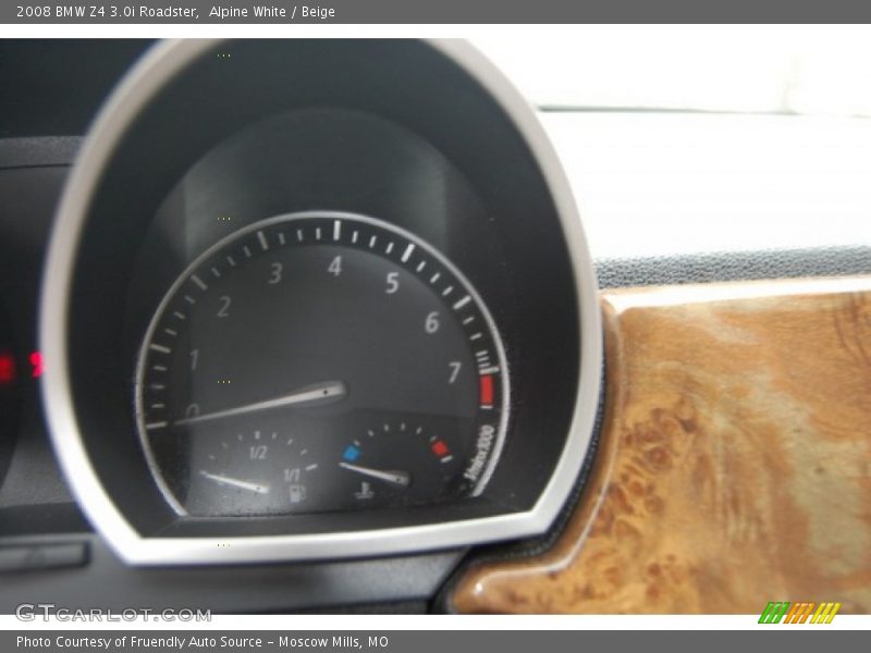 Alpine White / Beige 2008 BMW Z4 3.0i Roadster