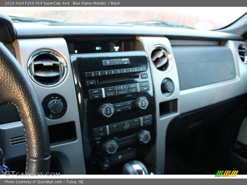 Blue Flame Metallic / Black 2010 Ford F150 FX4 SuperCab 4x4