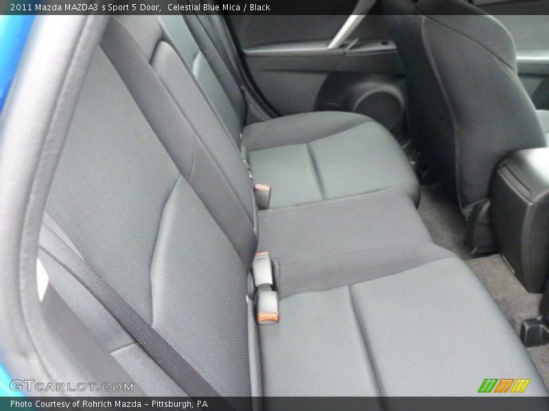 Celestial Blue Mica / Black 2011 Mazda MAZDA3 s Sport 5 Door