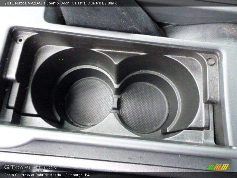 Celestial Blue Mica / Black 2011 Mazda MAZDA3 s Sport 5 Door