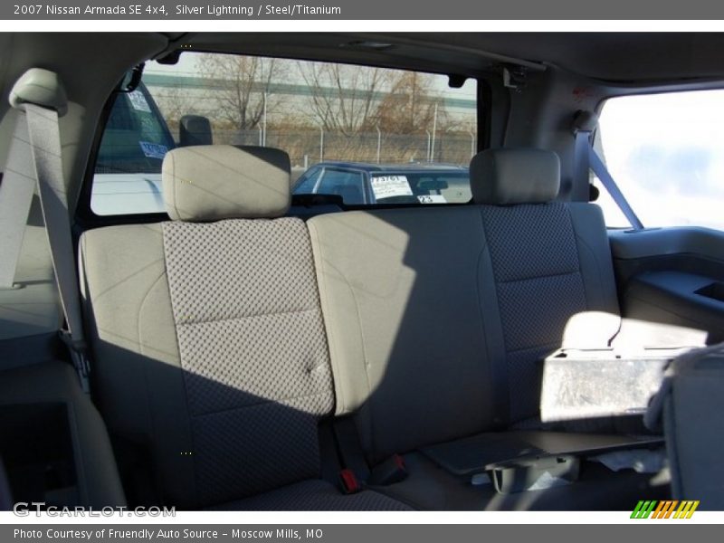 Silver Lightning / Steel/Titanium 2007 Nissan Armada SE 4x4