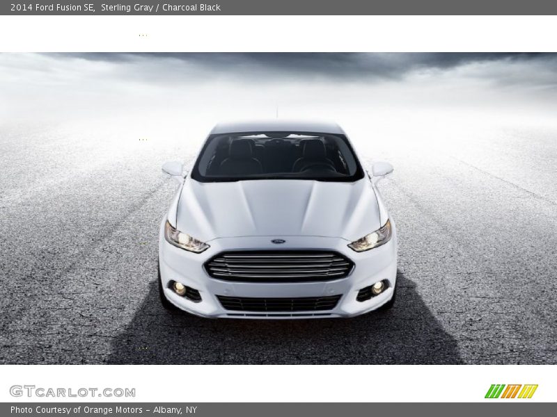 Sterling Gray / Charcoal Black 2014 Ford Fusion SE