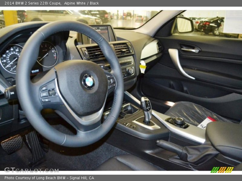 Alpine White / Black 2014 BMW 2 Series 228i Coupe