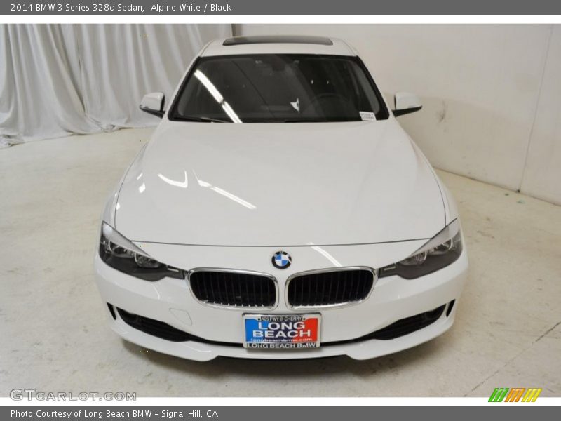 Alpine White / Black 2014 BMW 3 Series 328d Sedan