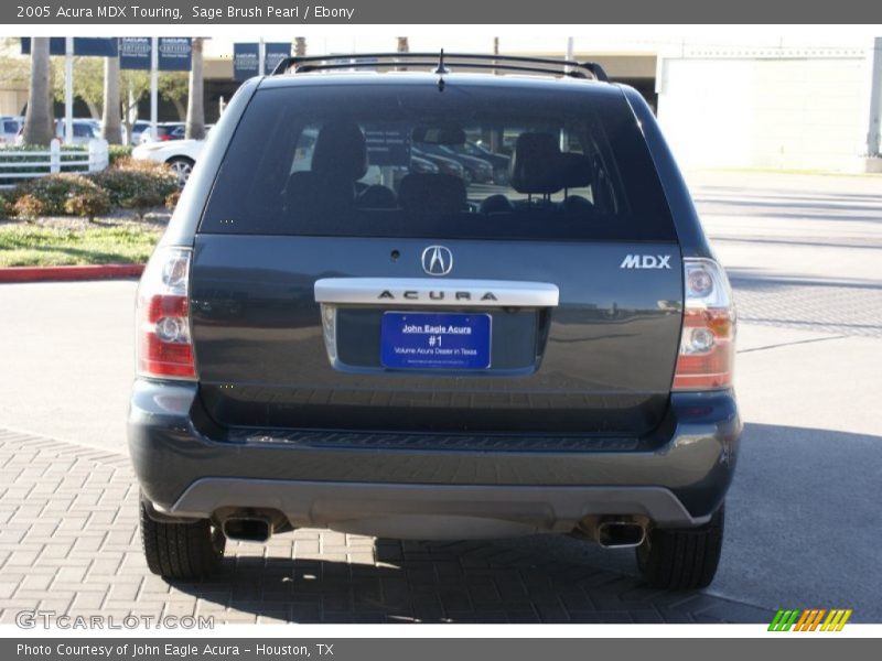 Sage Brush Pearl / Ebony 2005 Acura MDX Touring