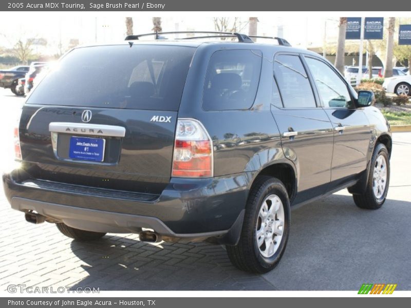 Sage Brush Pearl / Ebony 2005 Acura MDX Touring