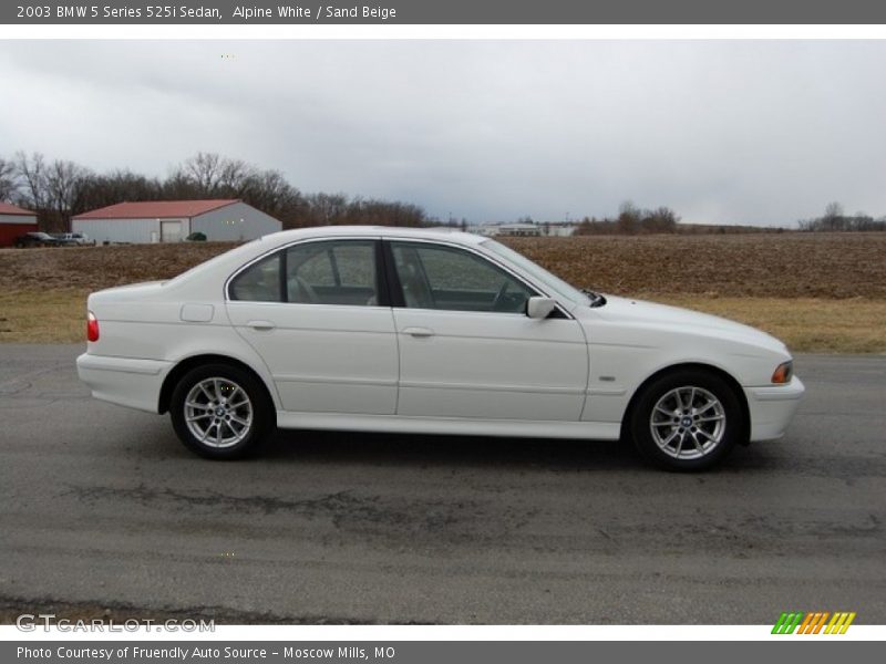  2003 5 Series 525i Sedan Alpine White