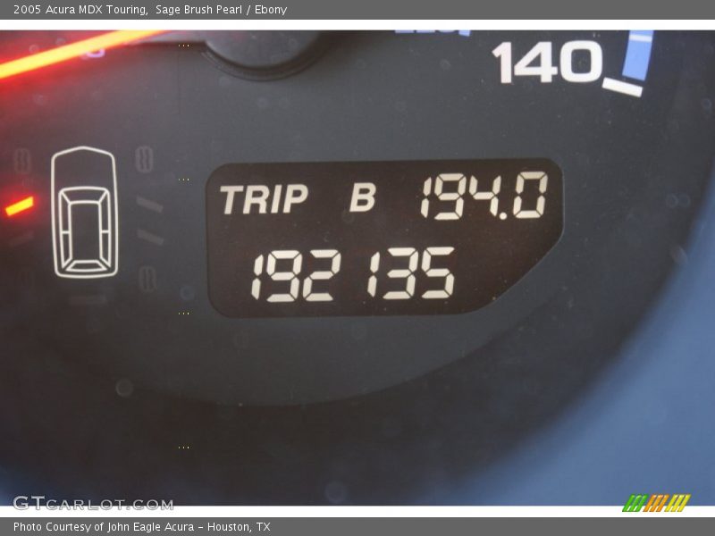 Sage Brush Pearl / Ebony 2005 Acura MDX Touring