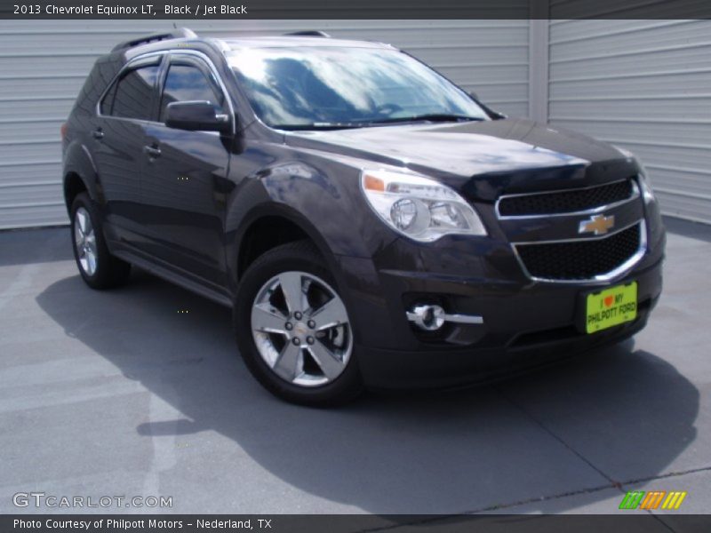 Black / Jet Black 2013 Chevrolet Equinox LT