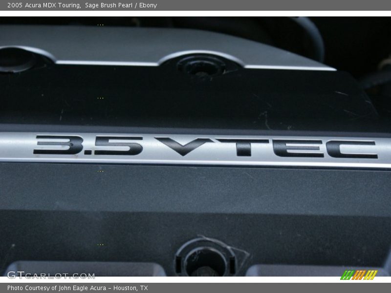 Sage Brush Pearl / Ebony 2005 Acura MDX Touring