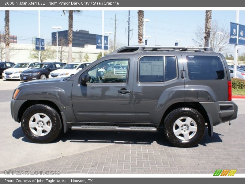 Night Armor Dark Gray / Steel/Graphite 2008 Nissan Xterra SE
