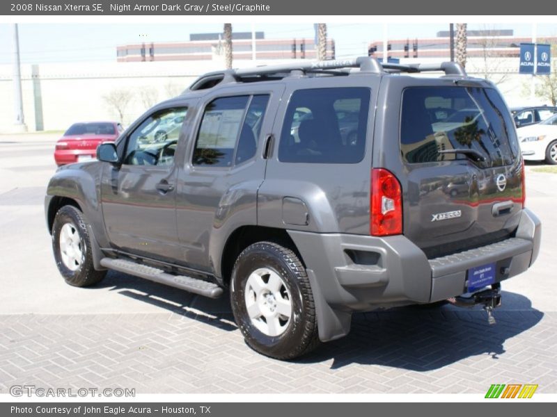 Night Armor Dark Gray / Steel/Graphite 2008 Nissan Xterra SE