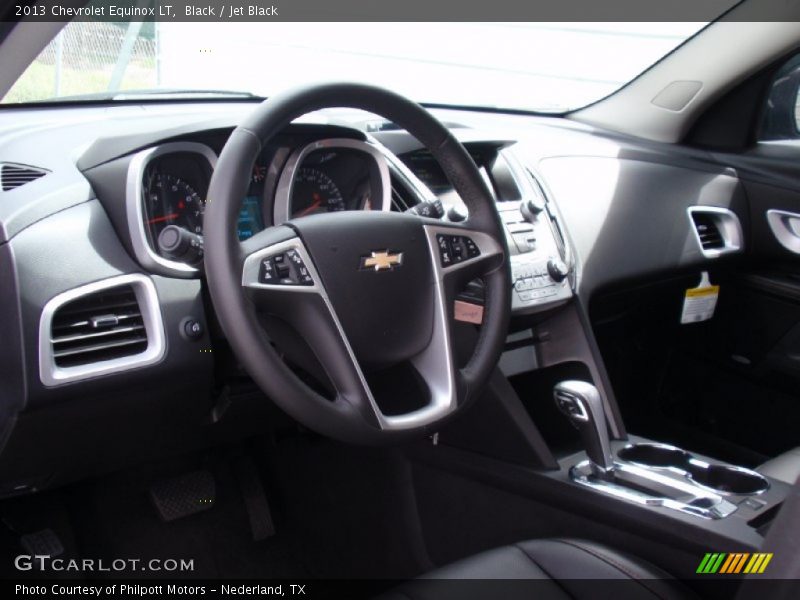Black / Jet Black 2013 Chevrolet Equinox LT