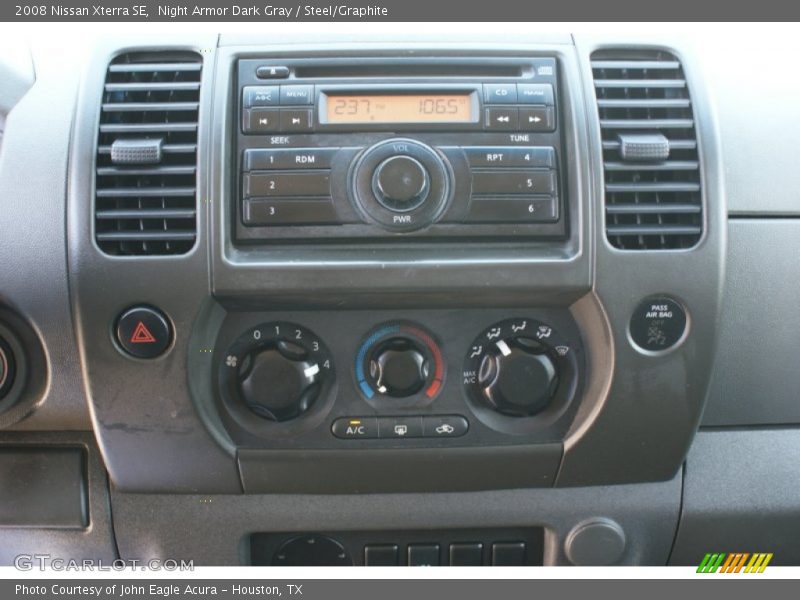Night Armor Dark Gray / Steel/Graphite 2008 Nissan Xterra SE