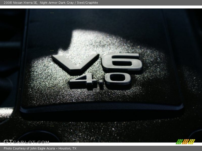 Night Armor Dark Gray / Steel/Graphite 2008 Nissan Xterra SE
