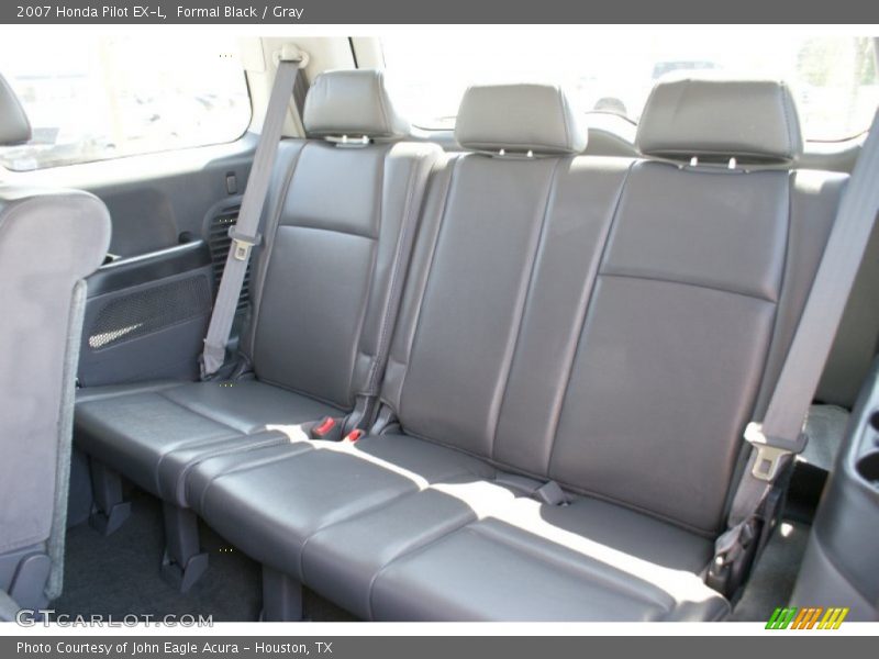 Formal Black / Gray 2007 Honda Pilot EX-L
